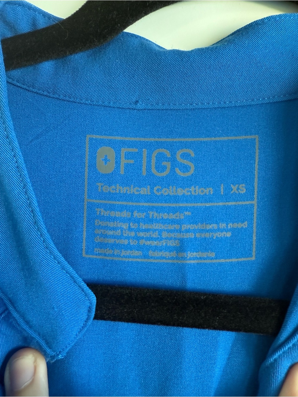 FIGS Rafaela Oversized Scrub Top Size XS - Picture 3 of 4